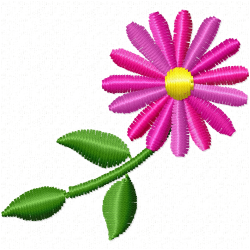 Flowers Embroidery Design 6 Flowers Embroidery Design 6
